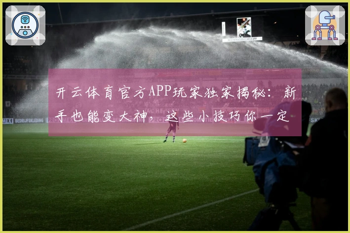 开云体育官方APP玩家独家揭秘：新手也能变大神，这些小技巧你一定没见过